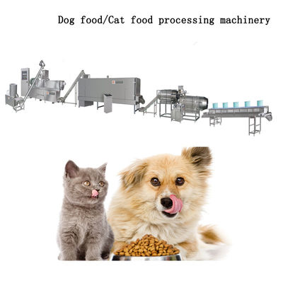Автоматическая сухая машина корма для домашних животных штрангпресса 160kg/H для собаки