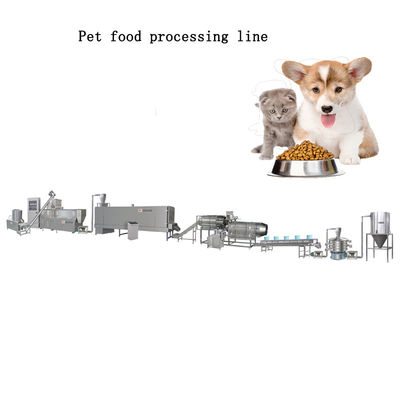 Технологическая линия собачьей еды 80KVA одиночной фазы прессованная