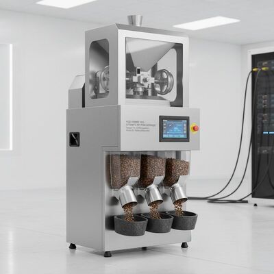 Автоматический распределитель пищи для домашних животных, предназначенный для поддержки работы 3-5 рабочих и точной автоматизации кормления животных